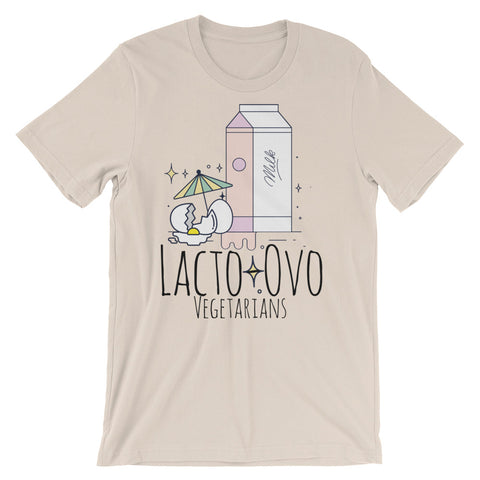 I am Lacto-Ovo Short-Sleeve Unisex T-Shirt - The Jack of All Trends