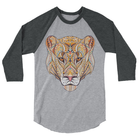 Queen Lion Women's Raglan Shirt - The Jack of All Trends