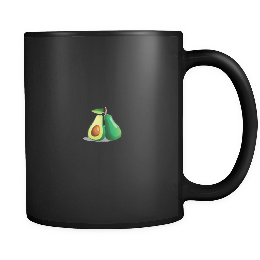 Avocado Black 11oz Mug - The Jack of All Trends
