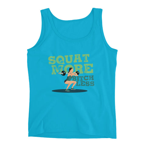Squat More Ladies' Tank - The Jack of All Trends