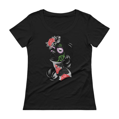 The Dead of the Dead Women's Scoopneck T-Shirt - The Jack of All Trends