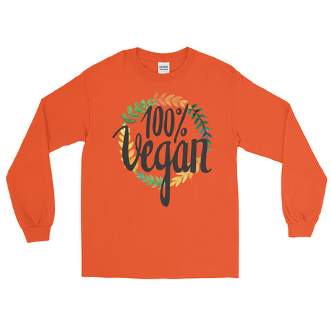 Men's 100% Vegan Long Sleeve T-Shirt - The Jack of All Trends