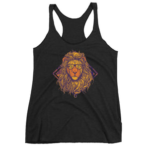 Swag King Lion Women's Racerback Tank - The Jack of All Trends