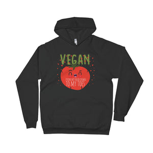 Vegan From My Head Tomatoes Men's Hoodie - The Jack of All Trends