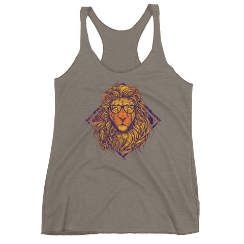 Swag King Lion Women's Racerback Tank - The Jack of All Trends