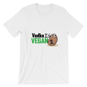 Men's Vodka Is Vegan Short-Sleeve T-Shirt - The Jack of All Trends
