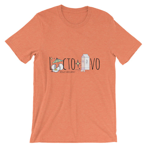 LACTO-OVO Short-Sleeve Unisex T-Shirt - The Jack of All Trends