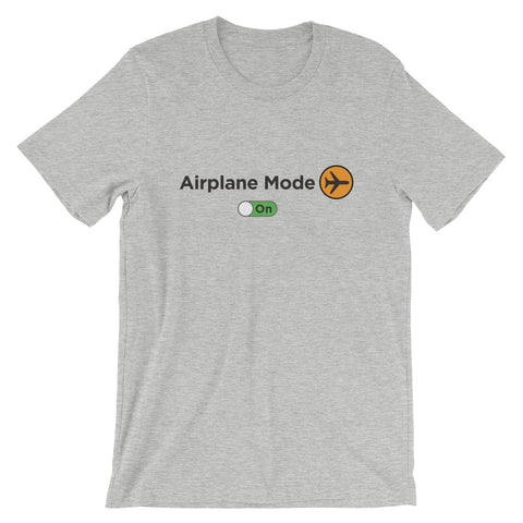 Airplane Mode On Men's T-Shirt - The Jack of All Trends