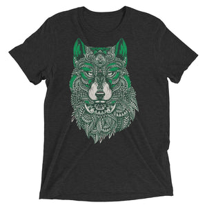 Mystical Wolf Short sleeve t-shirt - The Jack of All Trends