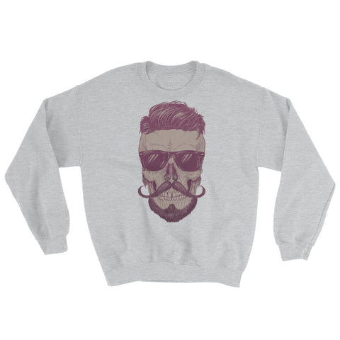 Cool Guy Skull Men's Sweatshirt - The Jack of All Trends