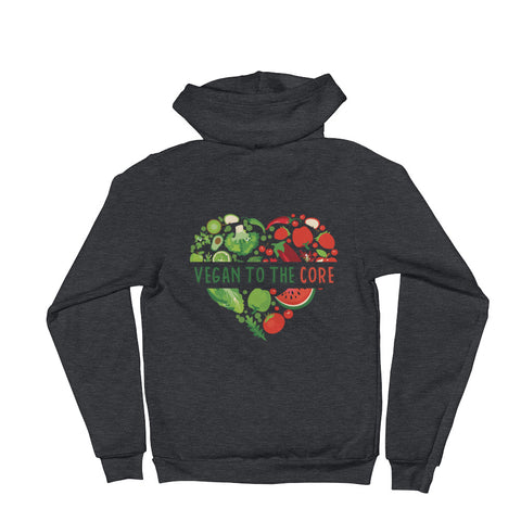Women's Vegan To The Core Hoodie - The Jack of All Trends