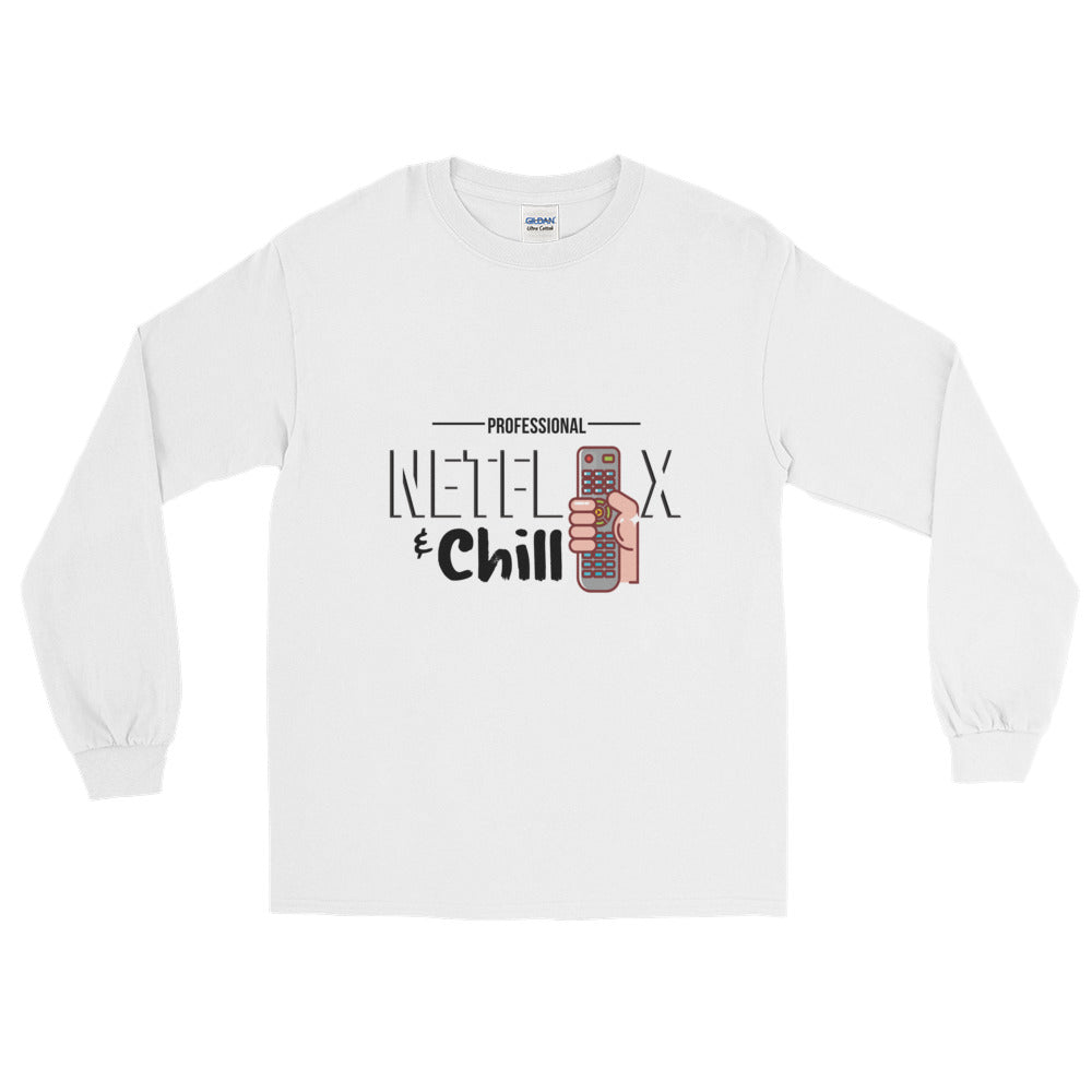 Netflix & Chill Long Sleeve T-Shirt - The Jack of All Trends