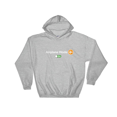 Airplane Mode On Men's Hooded Sweatshirt - The Jack of All Trends