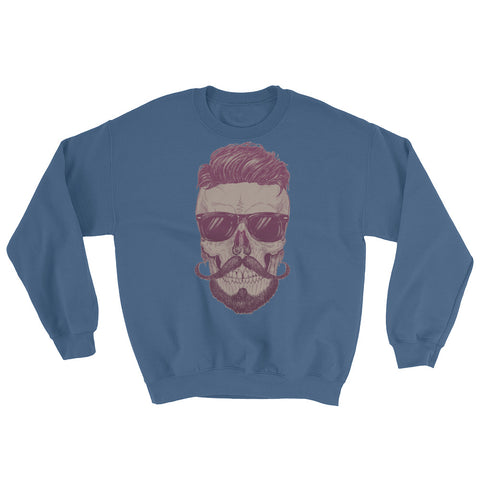 Cool Guy Skull Men's Sweatshirt - The Jack of All Trends