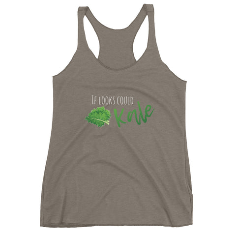 If Looks Could Kale Women's Racerback Tank - The Jack of All Trends