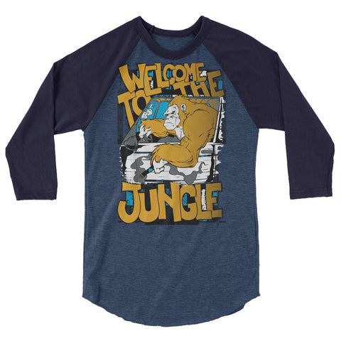 Men's Welcome to the Jungle 3/4 Raglan Shirt - The Jack of All Trends