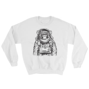 Astronaut Chimp Men's Sweatshirt - The Jack of All Trends