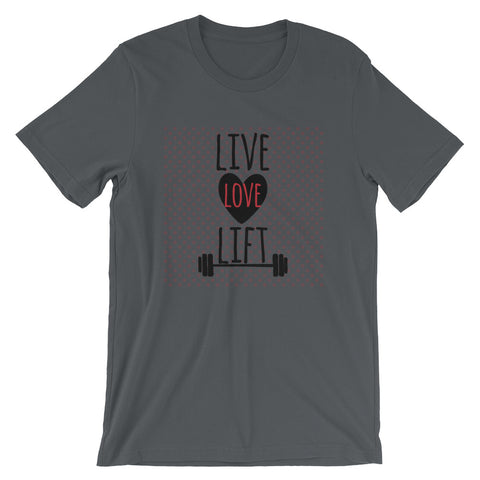 Live, Love, Lift Women's Short-Sleeve T-Shirt - The Jack of All Trends