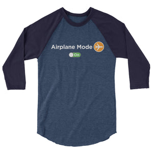 Airplane Mode On Women's Raglan T-Shirt - The Jack of All Trends