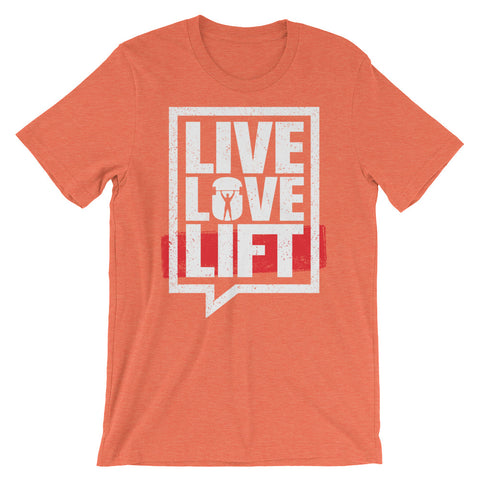 Body Builders Live Love Lift Men's Short-Sleeve T-Shirt - The Jack of All Trends