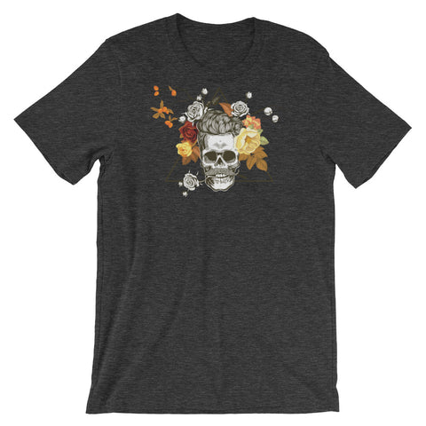 Flower Pot Skull Men's T-Shirt - The Jack of All Trends