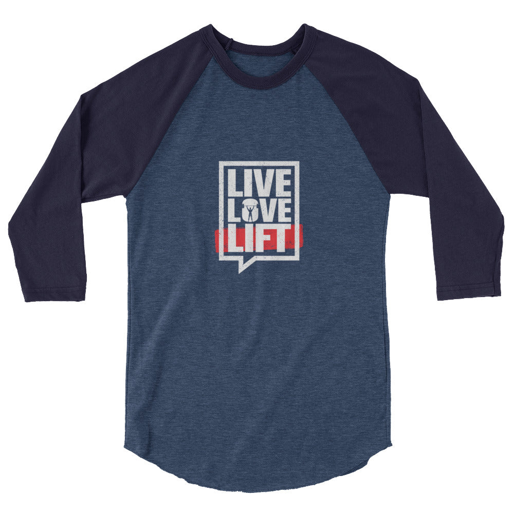 Body Builders Love Live Lift Raglan Shirt - The Jack of All Trends