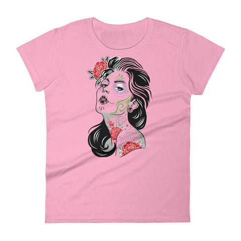 The Day of the Dead Women's Short Sleeve T-shirt - The Jack of All Trends