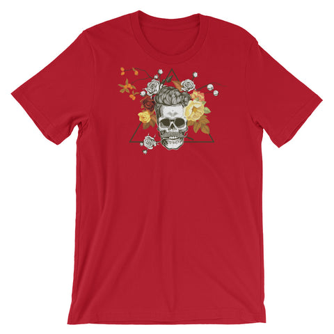 Flower Pot Skull Men's T-Shirt - The Jack of All Trends