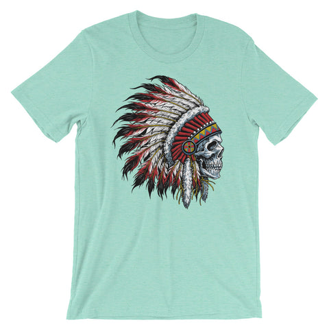 Chief Skull Men's Short-Sleeve T-Shirt - The Jack of All Trends