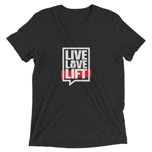 Body Builder Live, Love, Lift Short sleeve t-shirt - The Jack of All Trends