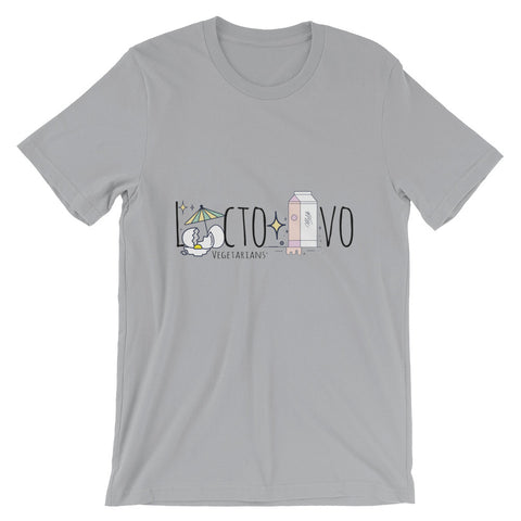 LACTO-OVO Short-Sleeve Unisex T-Shirt - The Jack of All Trends