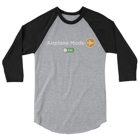 Airplane Mode On Women's Raglan T-Shirt - The Jack of All Trends