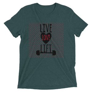 Live, Love, Lift Women's Short sleeve t-shirt - The Jack of All Trends