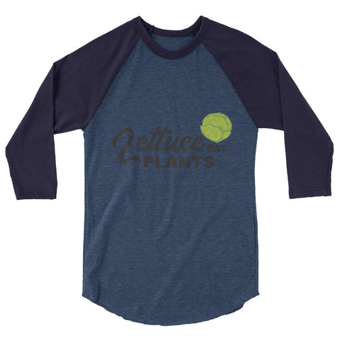Lettuce Eats Plants Men's sleeve raglan shirt - The Jack of All Trends