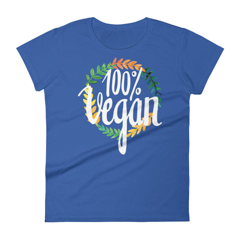 Women's 100% Vegan Short Sleeve T-shirt - The Jack of All Trends