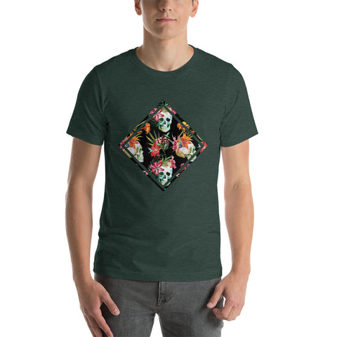 Skull Meeting Short-Sleeve T-Shirt Men's - The Jack of All Trends