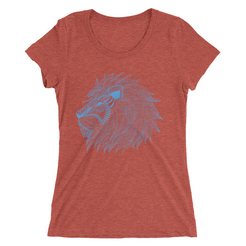 Lion Ladies' short sleeve t-shirt - The Jack of All Trends