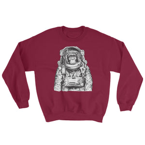 Astronaut Chimp Men's Sweatshirt - The Jack of All Trends