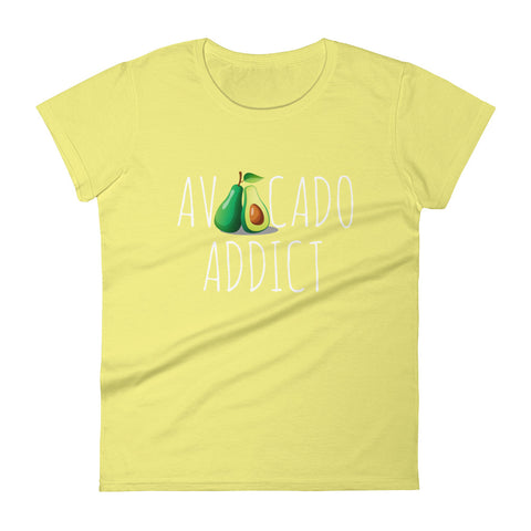 Avocado Addict Women's short sleeve t-shirt - The Jack of All Trends