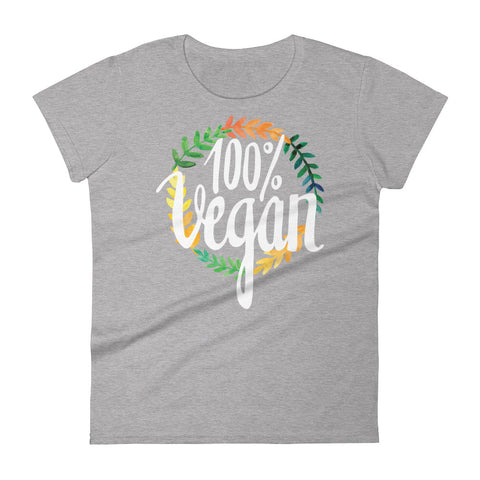 Women's 100% Vegan Short Sleeve T-shirt - The Jack of All Trends