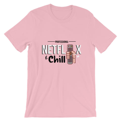 Netflix & Chill Short-Sleeve Men's T-Shirt - The Jack of All Trends