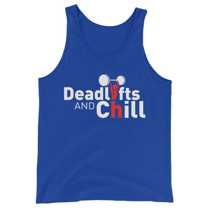 Deadlifts & Chill Men's Tank Top - The Jack of All Trends